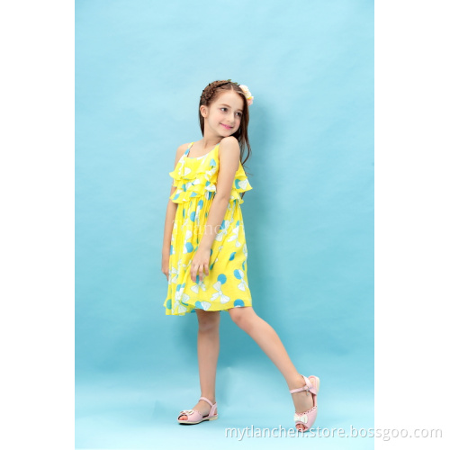Free Size Girl Dress&Skirt Girls Clothing Sets